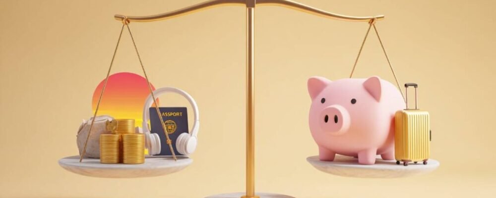 Infographic explaining the concept of Soft Saving with balanced spending and saving