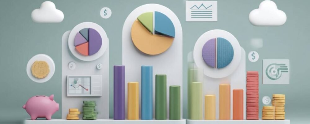 Chart showing Gen Z's approach to Soft Saving and monthly budgeting habits
