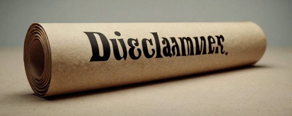 Scroll with disclaimer warning related to content on scarcity mindset